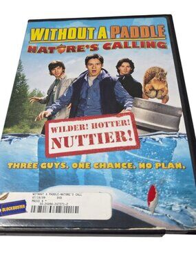 Without A Paddle Natures Calling Comedy Adventure PG-13 DVD Movie 2009